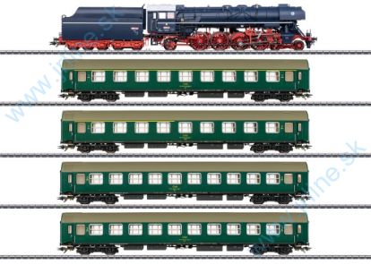 Obrázok pre 615/MA26498 Múzejný vlak s Albatros * 498,104 + Osobné-Vagóny  ČSD * VI.ep
