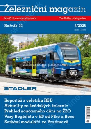 Obrázok pre 100/25-06 Železničný Magazín 6-2025 *CZ*
