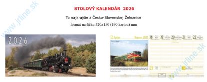 Obrázok pre 116/26-07 2026* STOLNÝ *CZ-SK ŽELEZNICE