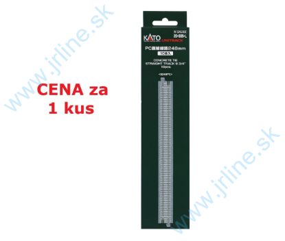Obrázok pre 73/K20-005-L Kolaj rovná 248mm * 1ks *Beton