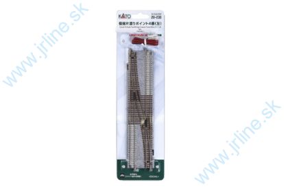 Obrázok pre 73/K20-230 2-Koľaj+Výhybka 248mm*ĽAVÁ