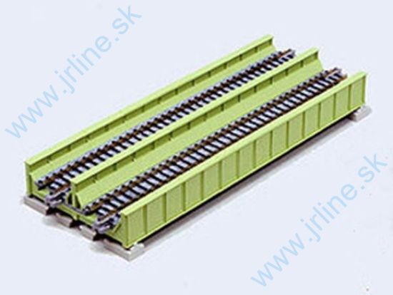 Obrázok pre 73/K77218 2-kolajný * Ocelový / Trámový Most *186mm