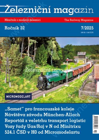 Obrázok pre 100/25-07 Železničný Magazín 7-2025 *CZ*