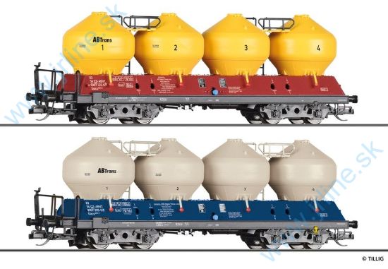 Obrázok pre 66/01117 SET - Uacs 451.1 * CZ-ABVT VI.ep.* AB Vagon Trans s.r.o.