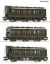 Obrázok pre 62R/6200254 SET-Oddielové vagony DRG IIep