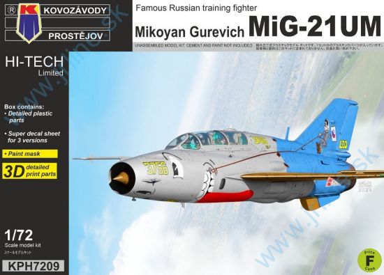 Obrázok pre 4/KPH7209 MiG-21UM  *CZ - PL - HR *