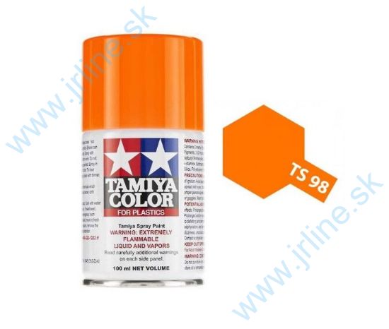 Obrázok pre 15/198 TS98*ORANGE pure* 100ml *Jasná