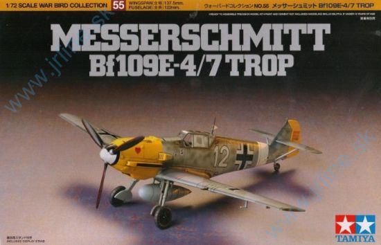 Obrázok pre 6/60755 Messerschmit*Bf 109E-4/7 trop