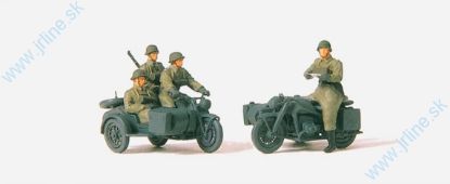 Obrázok pre 80/72538 Motorky Zündap KS750 s posádko