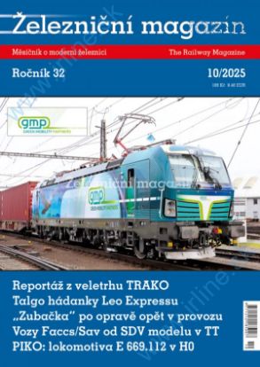 Obrázok pre 100/25-10 Železničný Magazín 10-2025 *CZ