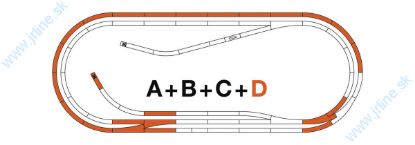 Obrázok pre 64/42022 Koľajový set "D"- rozširovací