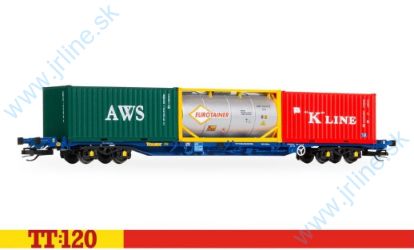 Obrázok pre 668/TT6030 Container Vagon * KFA V.ep.* 3x20" TOUAX
