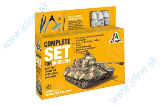 Obrázok pre 9/72005 KING Tiger*Farb-Štet-Lep-Nárad