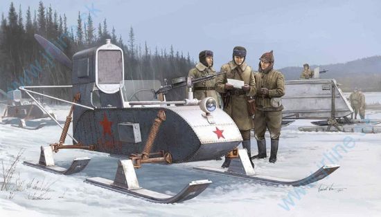 Obrázok pre 13/2322 Soviet Aerosan RF-8/GAZ-98