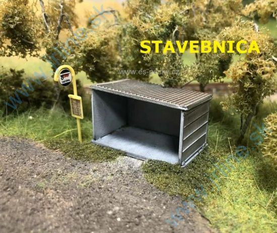Obrázok pre 53/19429 Autobus-Zastávka-Plech*STAVEBN
