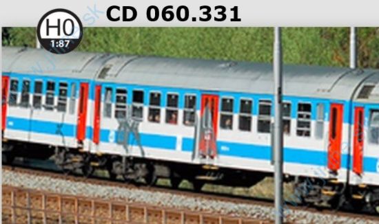 Obrázok pre 62MTB/060-331 Vagon Typ*060.331 *ČD Vep*Do-5