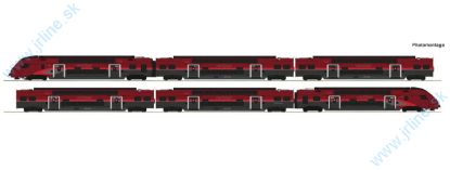 Obrázok pre 61R/7700039 Set-Rh4706 ÖBB VIep*Railjet-Po