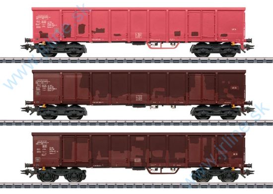 Obrázok pre 625/MA47188 Set vagonov Eanos-x D-DB VIep