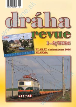 Obrázok pre 127/2025-1-2 DRÁHA Revue 1-2/2024 * Plagat KALENDÁR 2025 *