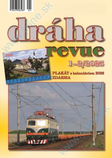 Obrázok pre 127/2025-1-2 DRÁHA Revue 1-2/2025 * Plagat KALENDÁR 2025 *