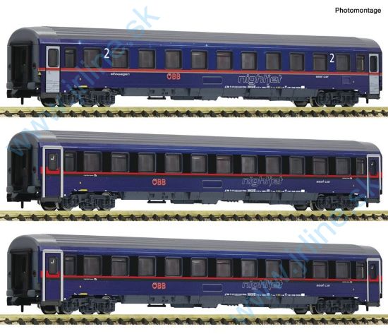 Obrázok pre 71/6260084 SET Eurofima*ÖBB Nightjet VIep