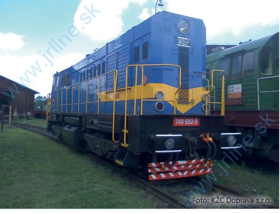 Obrázok pre 65/02762 Rh 740 692-9* KŽC Doprava VIep