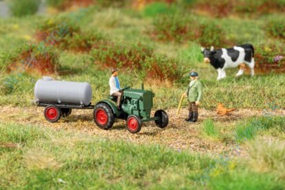 Obrázok pre 46/43697 Traktor Deutz F1M414 s príveso