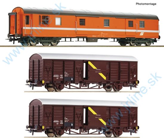 Obrázok pre 62R/6600294 SET-Poštový Vlak ÖBB IV-V.ep