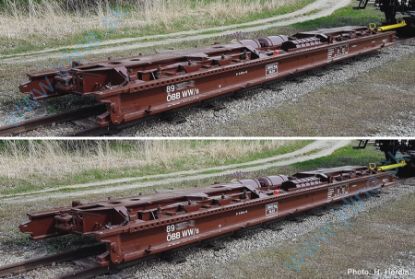 Obrázok pre 62R/6640005 HOe*WW/s Rollwagen ÖBB 9,5m