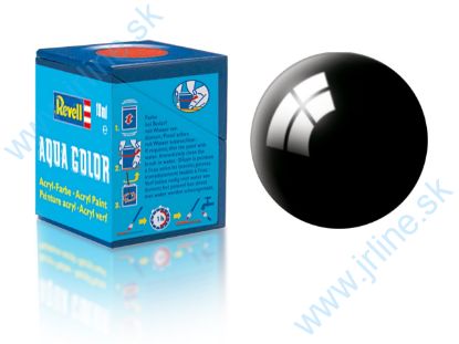 Obrázok pre 23/A36107 Čierna *Lesklá* RAL9005 *18ml