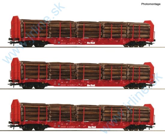 Obrázok pre 62R/6600318 SET * Rnoos OnRail VIep *Drevo