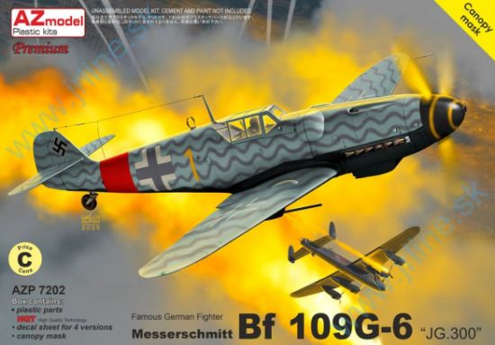 Obrázok pre 163/AZP7202 Bf 109 G-6 * JG.300 *