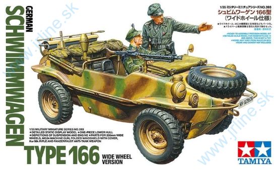 Obrázok pre 6/35393 Schwimmwagen Type 166*Wheel Ve
