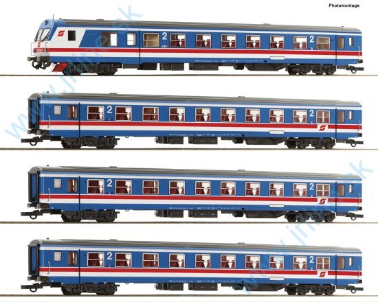 Obrázok pre 62R/6200200 Vagon-Set* ÖBB Vep*VALOUSEK*