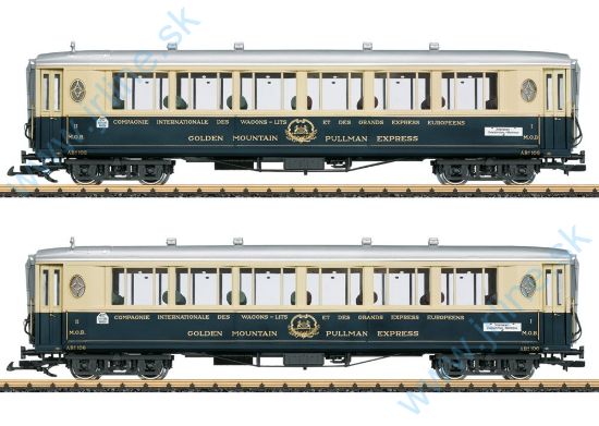 Obrázok pre 620/36661 Salonwagen-Set Golden Pass MO