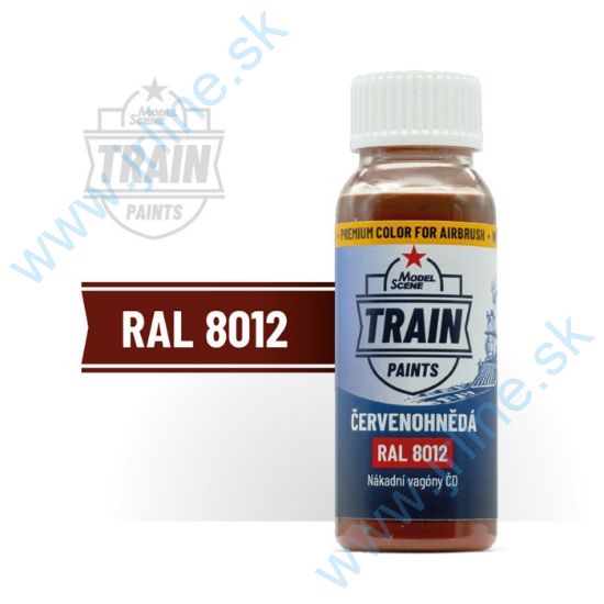 Obrázok pre 19/61.506 Červenohnědá RAL 8012