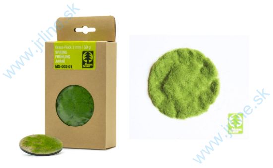 Obrázok pre 44/002-01 Statická tráva 2 mm - jarní 50