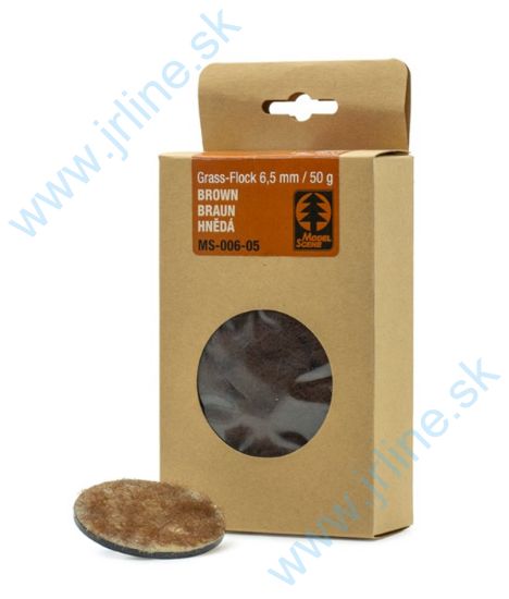 Obrázok pre 44/006-05 Statická tráva 6,5 mm - hnědá