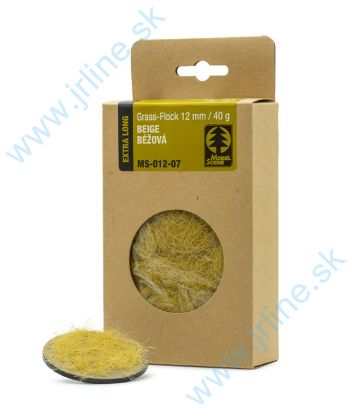Obrázok pre 44/012-07 Statická tráva 12 mm - béžová