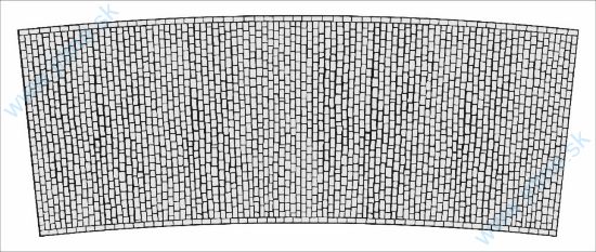 Obrázok pre 44/48910 Silnice H0 - mírný oblouk, koč
