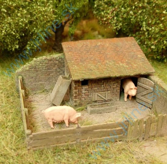 Obrázok pre 44/98519 Prasečí chlívek H0