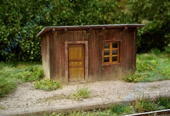 Obrázok pre 44/98521 Zastávka dřevěná H0