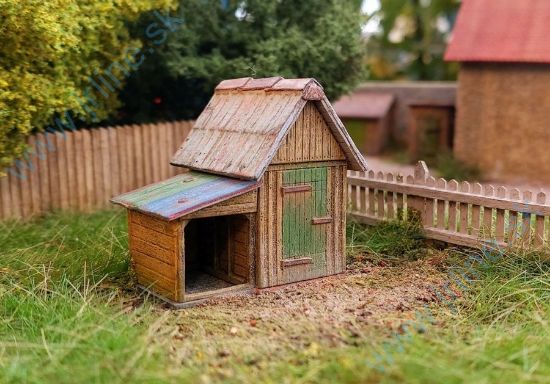 Obrázok pre 44/98533 Zahradní domek s přístavkem