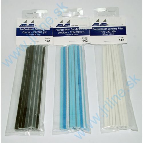 Obrázok pre 20/AA143 12xBrúsPilník-3mm*Hrub-240/320