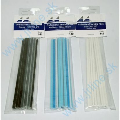 Obrázok pre 20/AA142 12xBrúsPilník-3mm*Hrub-120/240