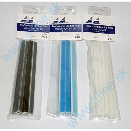 Obrázok pre 20/AA242 10xBrúsPilník-6mm*Hrub-120/240