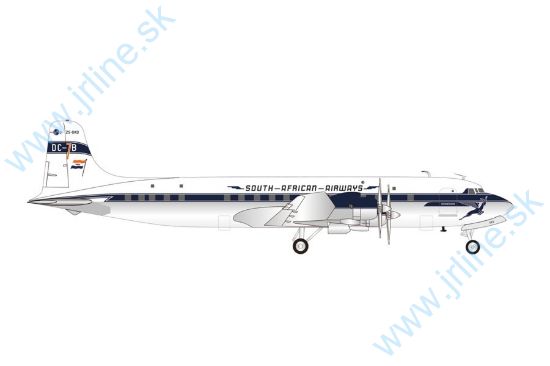 Obrázok pre 91/574006 DC-7B South African Airways