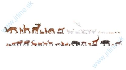 Obrázok pre 54/16053 Mega-Set "Wildtiere" 45x