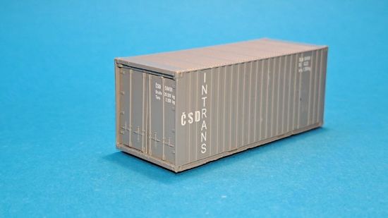 Obrázok pre 45/I0105 1ks*Kontainer 20**ČSKD-INTRANS