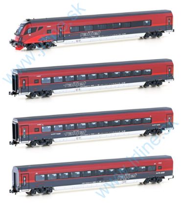 Obrázok pre 71/25228 ÖBB Railjet SET*4-dielny* VIep